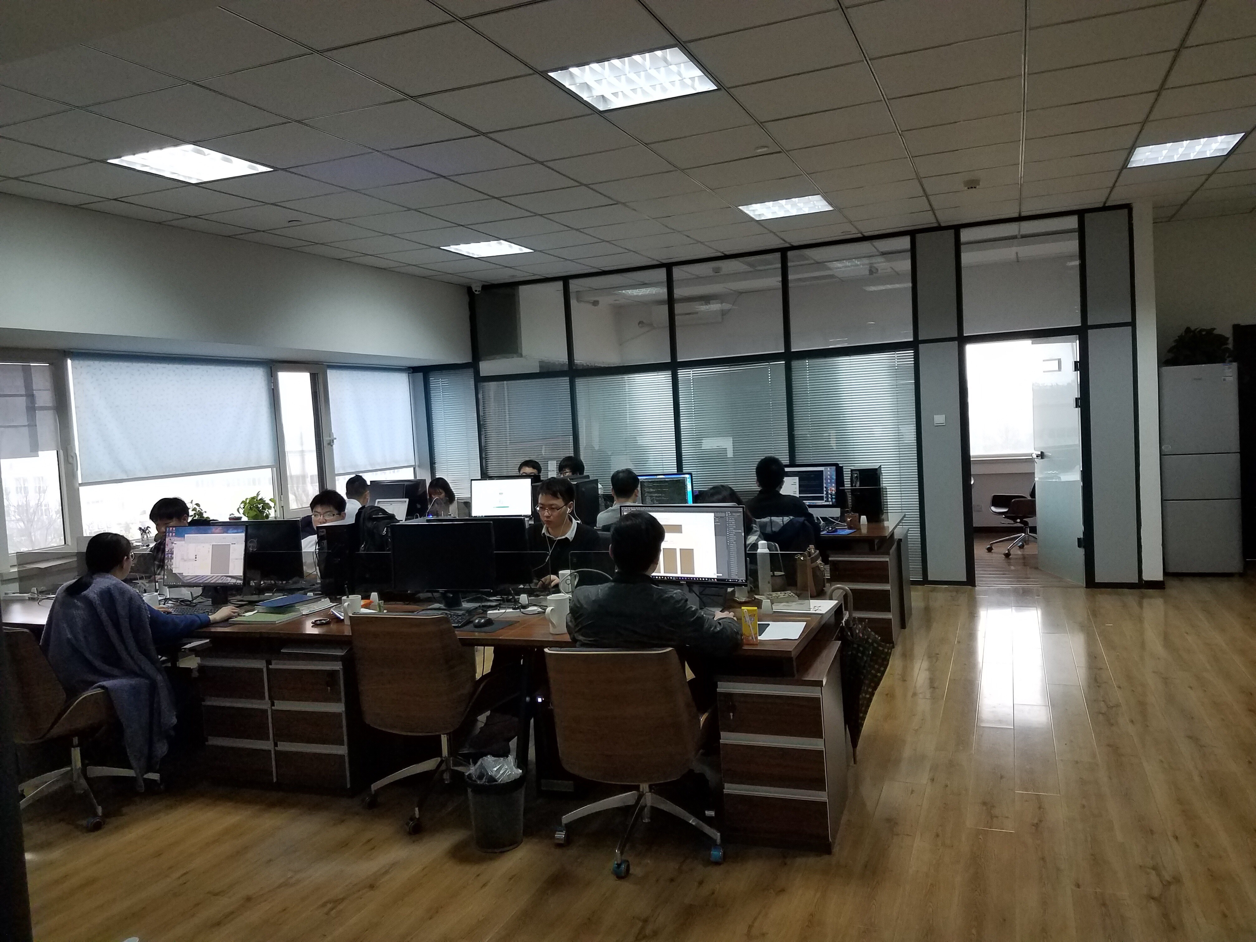 チーム会議の様子